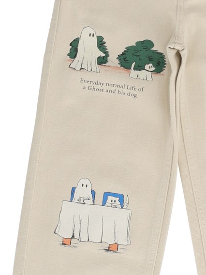 Bobo Choses Everyday Ghosts twill pants