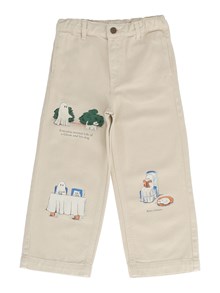 Bobo Choses Everyday Ghosts twill pants
