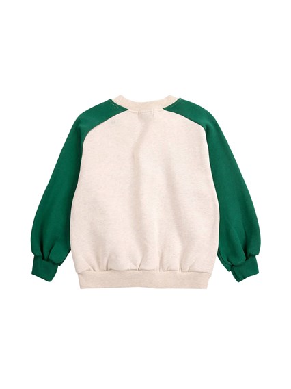 BOBO CHOSES Mr. Footish raglan sweatshirt
