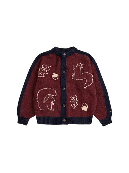 BOBO CHOSES Forest Scene cardigan
