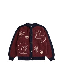 BOBO CHOSES Forest Scene cardigan