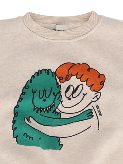 Bobo Choses Hug Hairy Monster sweatshirt