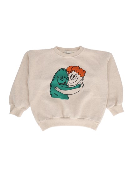 Bobo Choses Hug Hairy Monster sweatshirt