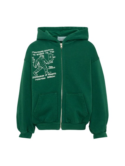 BOBO CHOSES Mr. Footish zipped hoodie