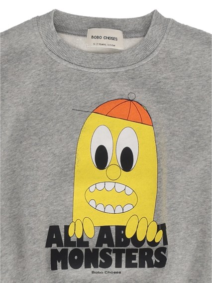 Bobo Choses Bigtooth Lemon sweatshirt