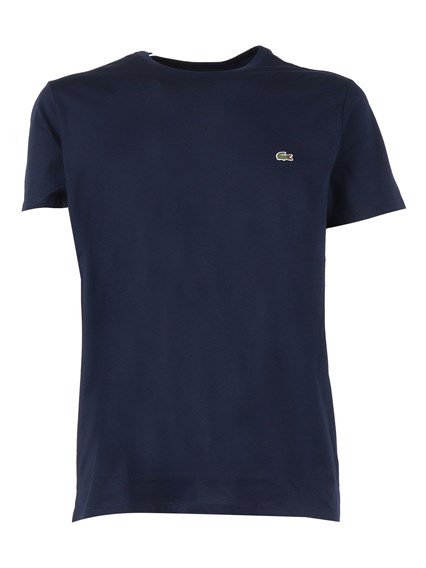LACOSTE NAVY BLUE Tee-shirt & turtle neck shirt