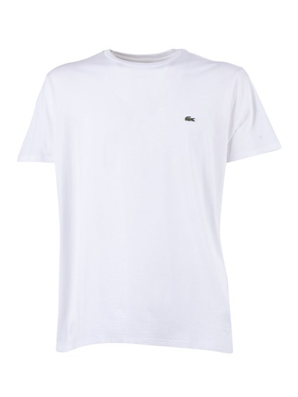 LACOSTE WHITE Tee-shirt & turtle neck shirt