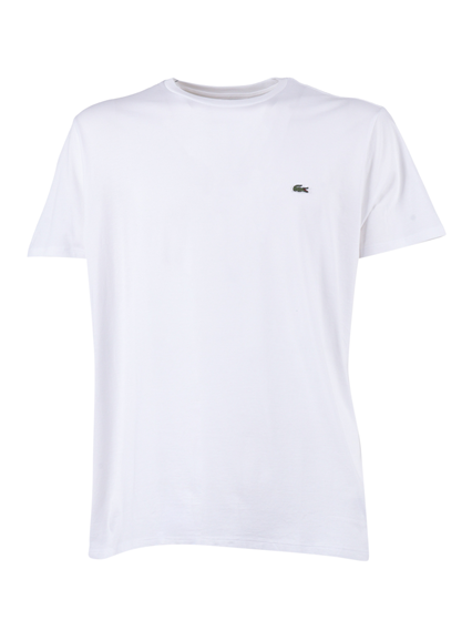 LACOSTE WHITE Tee-shirt & turtle neck shirt