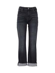 7 FOR ALL MANKIND RELAXED SKINNY Carbon Storm