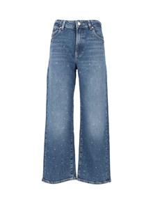 7 FOR ALL MANKIND STOVEPIPE STRAIGHT ANKLE Blue Shine