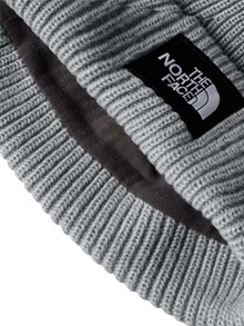 THE NORTH FACE SALTY LINED BEANIE TNF LIGHT GREY HEATHER