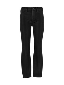 7 FOR ALL MANKIND THE ANKLE SKINNY Coated Black