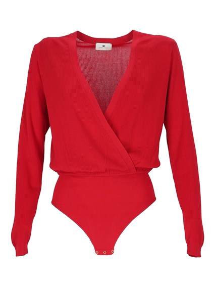 ELISABETTA FRANCHI Knit bodysuit