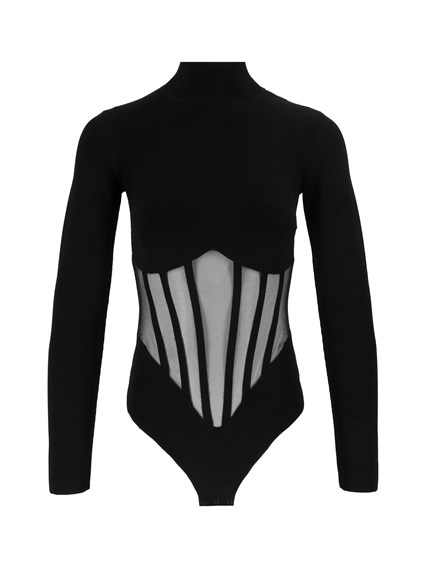 ELISABETTA FRANCHI Knit bodysuit