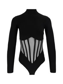 ELISABETTA FRANCHI Knit bodysuit