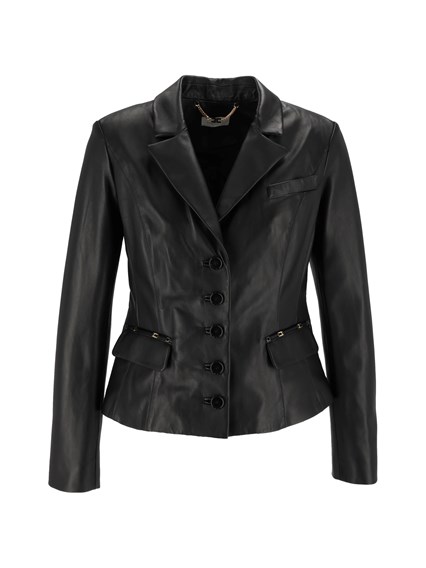 ELISABETTA FRANCHI Leather jacket