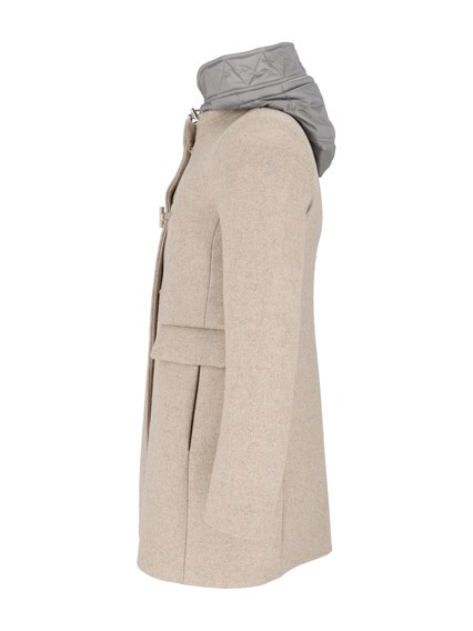 FAY TOGGLE COAT DB FRONT NYLON
