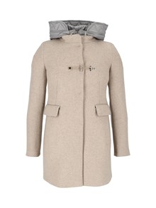 FAY TOGGLE COAT DB FRONT NYLON