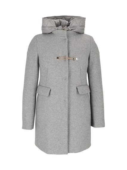 FAY TOGGLE COAT DB FRONT NYLON