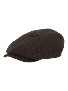 BARBOUR FYNE TWEED BAKER BOY CAP