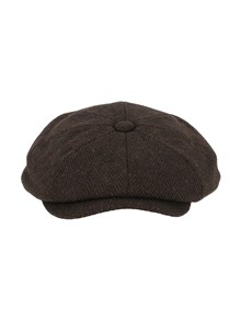 BARBOUR FYNE TWEED BAKER BOY CAP