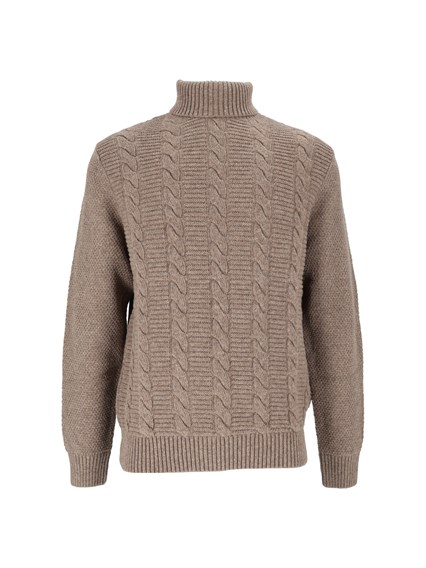 BARBOUR STAPLECROSS ROLLNECK SWEATER