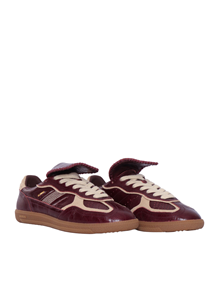ALOHAS Tb.490 Club Patent Deep Burgundy Leather Sneakers heel height 2 cm