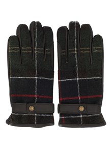 BARBOUR NEWBROUGH TARTAN GLOVES