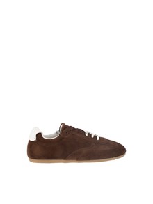 ALOHAS Tb.24 Suede Chocolate Brown Leather Sneakers heel height 1 cm