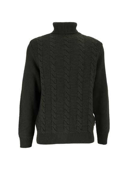 BARBOUR STAPLECROSS ROLLNECK SWEATER