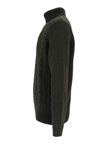 BARBOUR STAPLECROSS ROLLNECK SWEATER