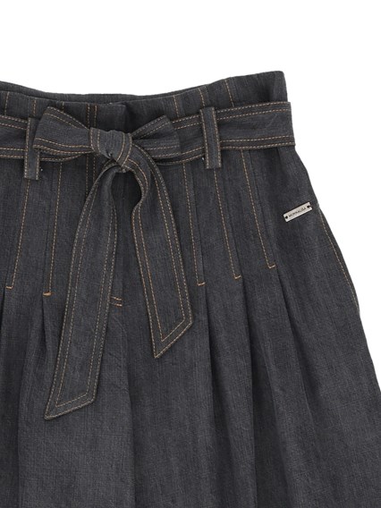 Monnalisa PANTA CON CINTURA DENIM T