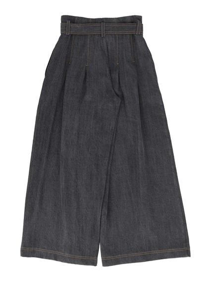 Monnalisa PANTA CON CINTURA DENIM T