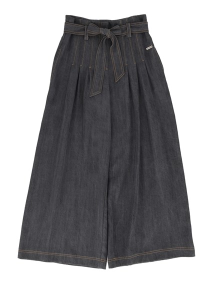 Monnalisa PANTA CON CINTURA DENIM T
