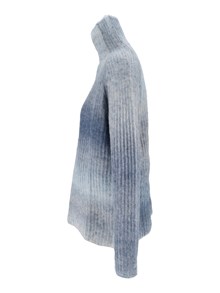 KANGRA CASHMERE ENGLISH RIB TURTLENE CK - PRINTED YARN