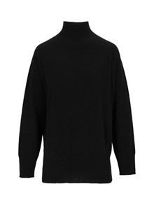 Kangra Cashmere RAGLAN TURTLENECK WI TH SLITS