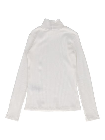 Ermanno Scervino Kids Ribbed logo turtleneck
