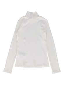 Ermanno Scervino Kids Ribbed logo turtleneck