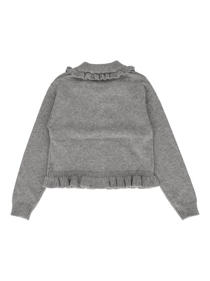 Monnalisa BASIC CARDIGAN COTONE LAN