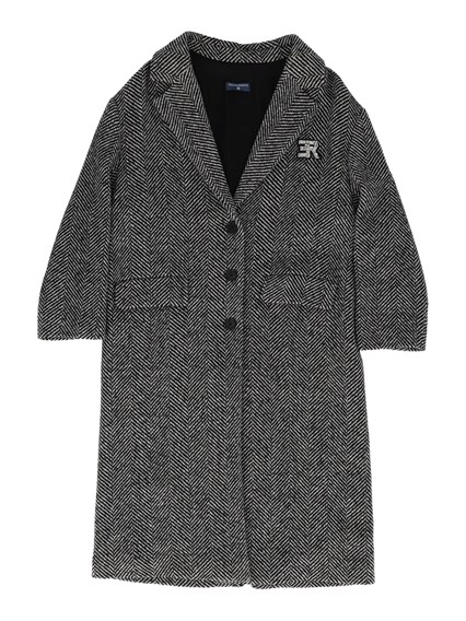 Ermanno Scervino Kids Chevron coat