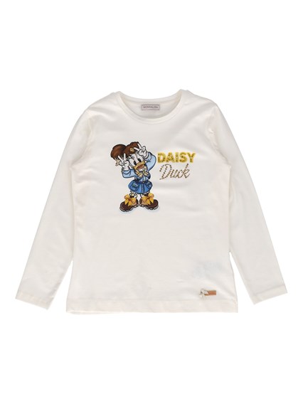 Monnalisa Daisy cotton jersey tee