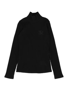 Ermanno Scervino Kids Ribbed logo turtleneck