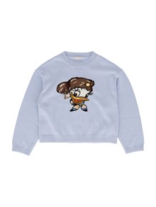 Monnalisa PULL INTARSIO WOOL COTTON