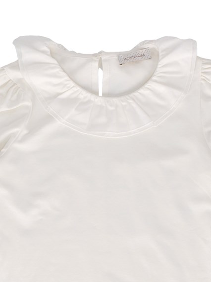 Monnalisa Patty cotton jersey tee