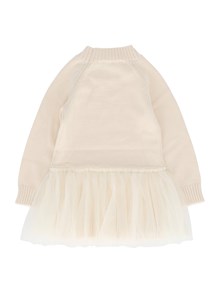 Monnalisa ABITO SOFT COTONE LANA