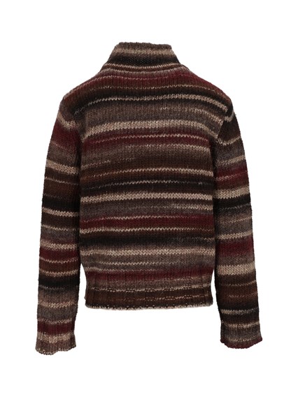 Kangra Cashmere TURTLENECK IN PRINTE D YARN