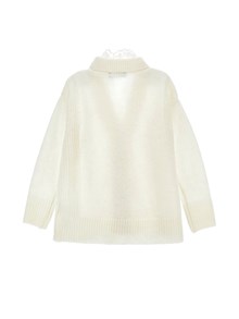 ERMANNO SCERVINO KIDS Lace detailed cardigan
