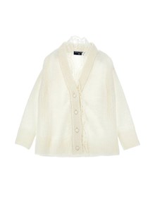 ERMANNO SCERVINO KIDS Lace detailed cardigan
