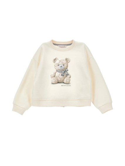 MONNALISA Basic crewneck sweatshirt