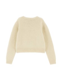 ERMANNO SCERVINO KIDS Alpaca-blend crewneck sweater